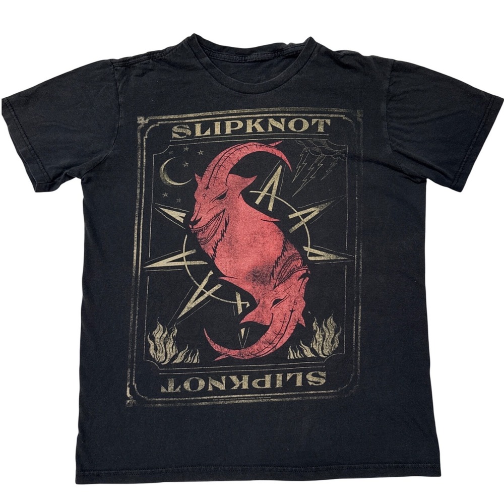 Slipknot Goat Head Tarot T-Shirt - fits Medium-Large